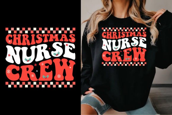 Christmas Nurse Crew. Christmas Design