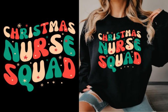 Christmas Nurse Squad. Christmas Shirt
