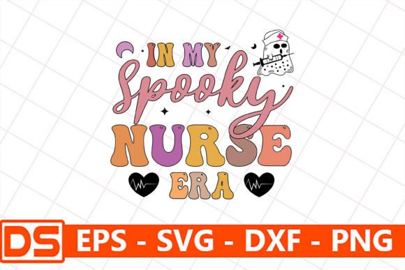 Halloween Nurse PNG, in My Spooky Era