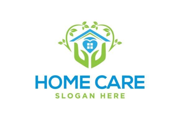 House Care or Medical House Logo Design
