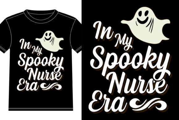 In My Spooky Nurse Era Tshirt Design