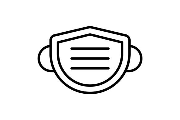 Medical Mask Outline Icon