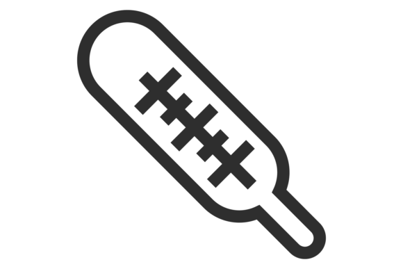 Medical Temperature Measure Tool Line Ic