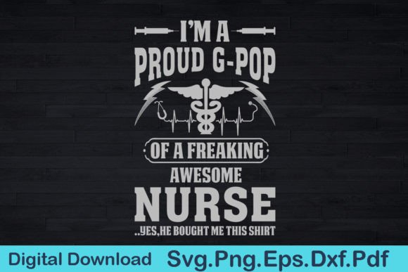 Nurse G-pop T Shirt Gift for G-pop