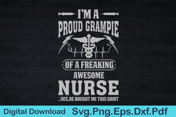 Nurse Grampie T Shirt Gift for Grampie