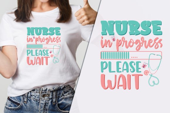 Nurse Progressing Healthcare Tee Design