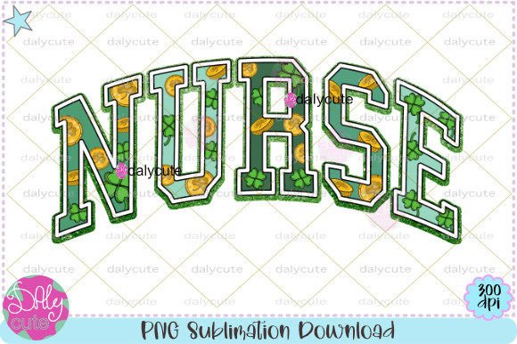 One Lucky Nurse St Patricks Day PNG