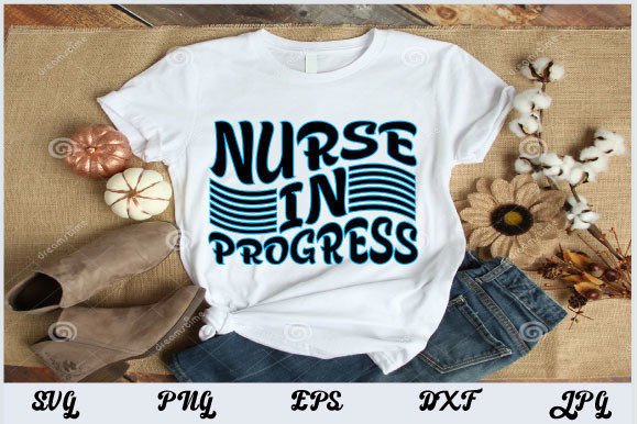 Retro Nurse Design, Nurse in Progress