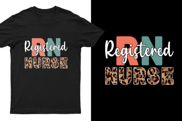 RN Registered Nurse T-shirt Design