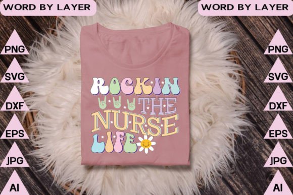 Rockin the Nurse Life Retro Design