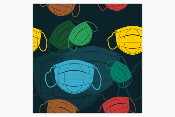 Shaped Medical Mask Dark Pattern