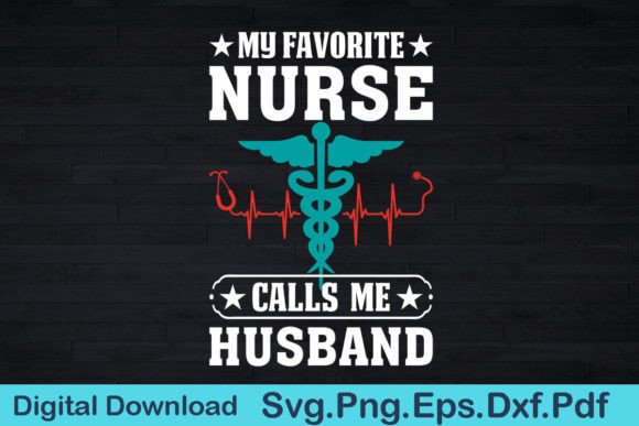 Vintage Nurse Husband T-Shirt